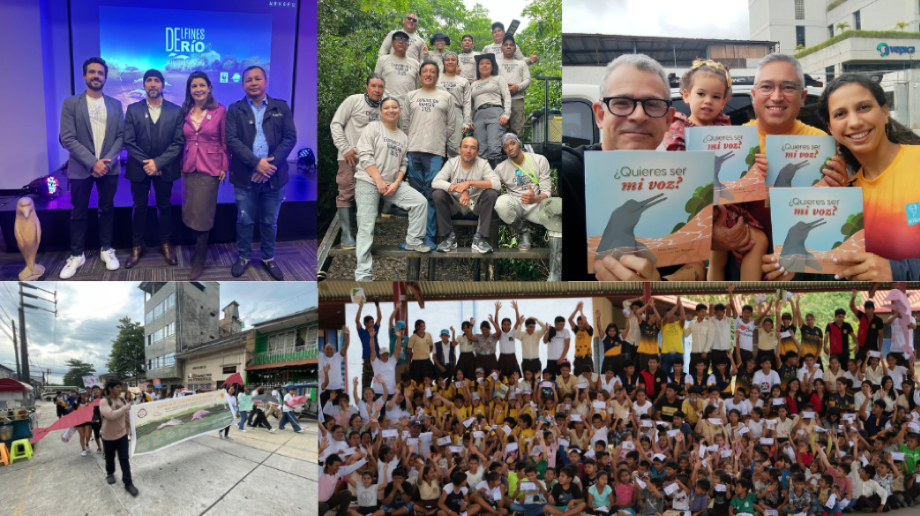 Unidos por los delfines de río: Sudamérica refuerza su compromiso con los guardianes del agua dulce 